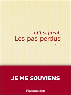 cover image of Les pas perdus